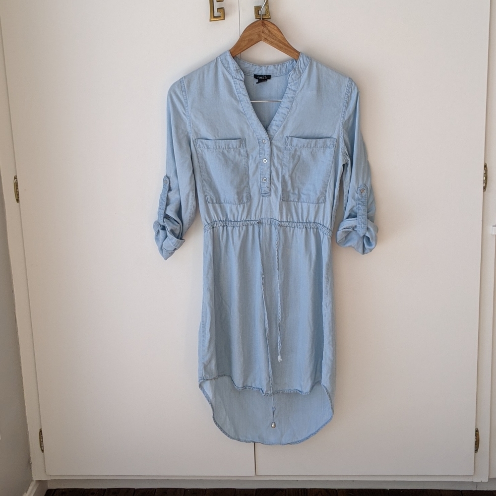 Rue21 Light Denim Dress Size S